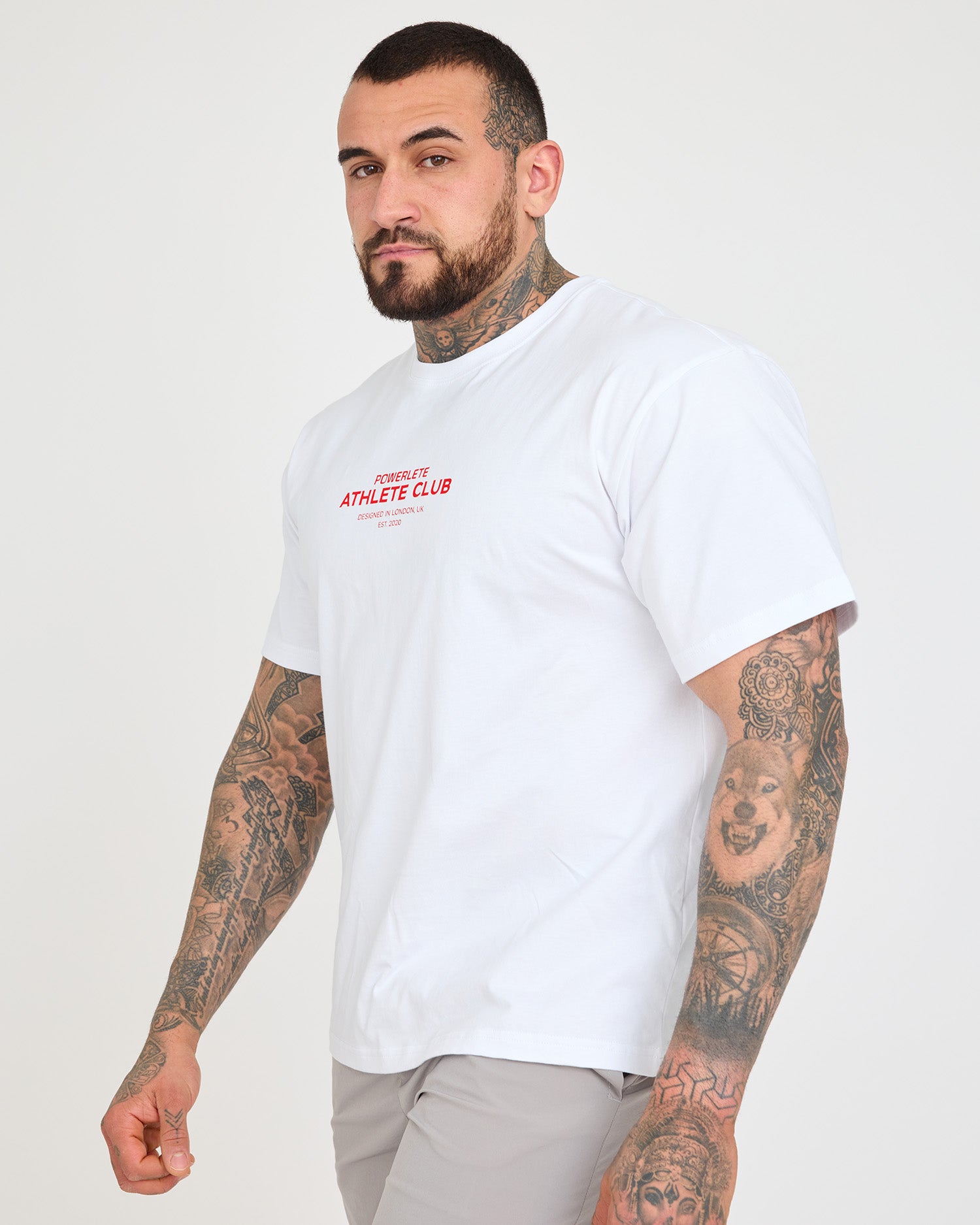 Athlete Club T-Shirt in Übergröße