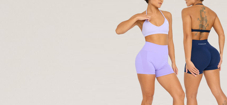 Pantalones cortos y sujetadores