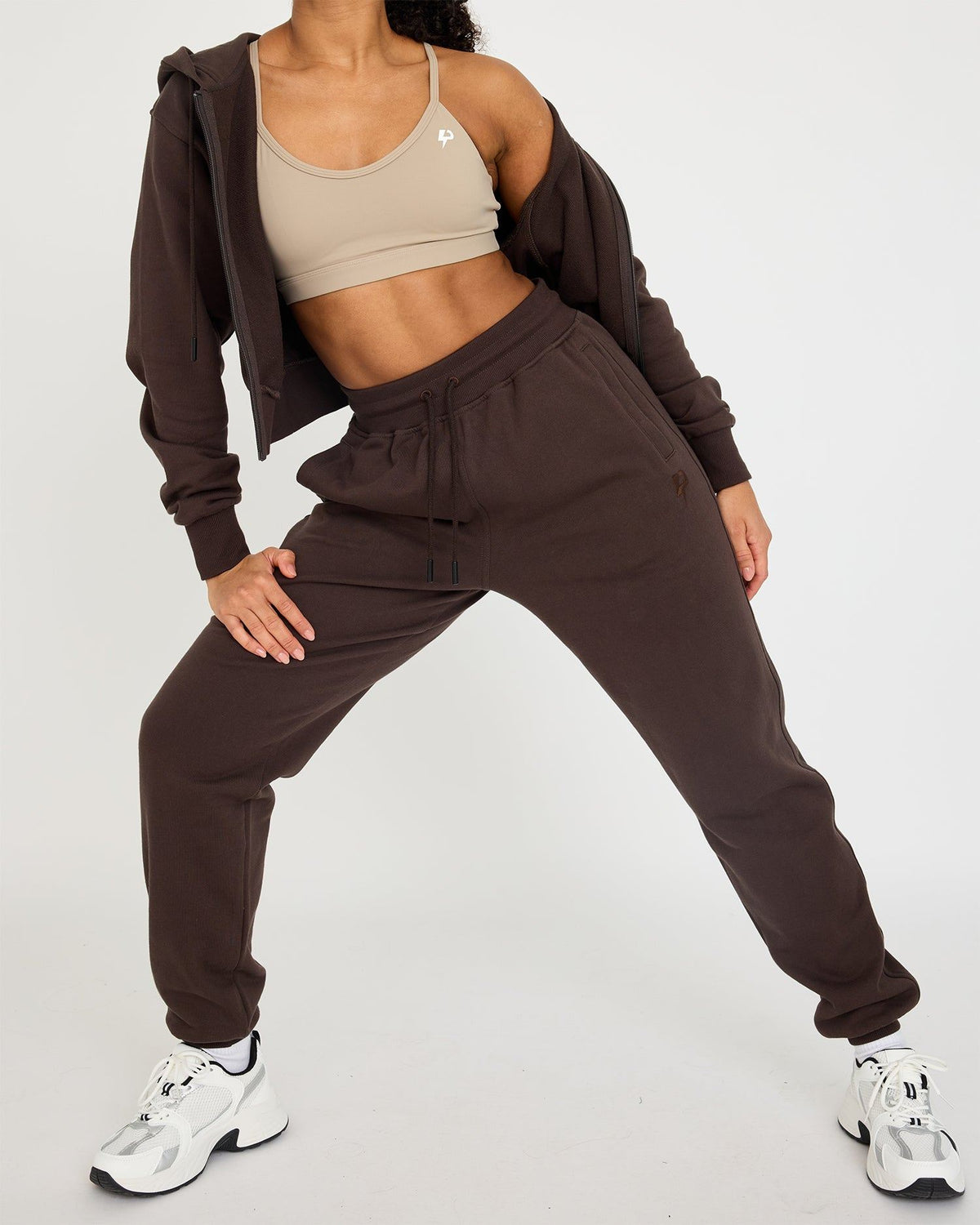 Core Classic Cropped Zip Hoodie