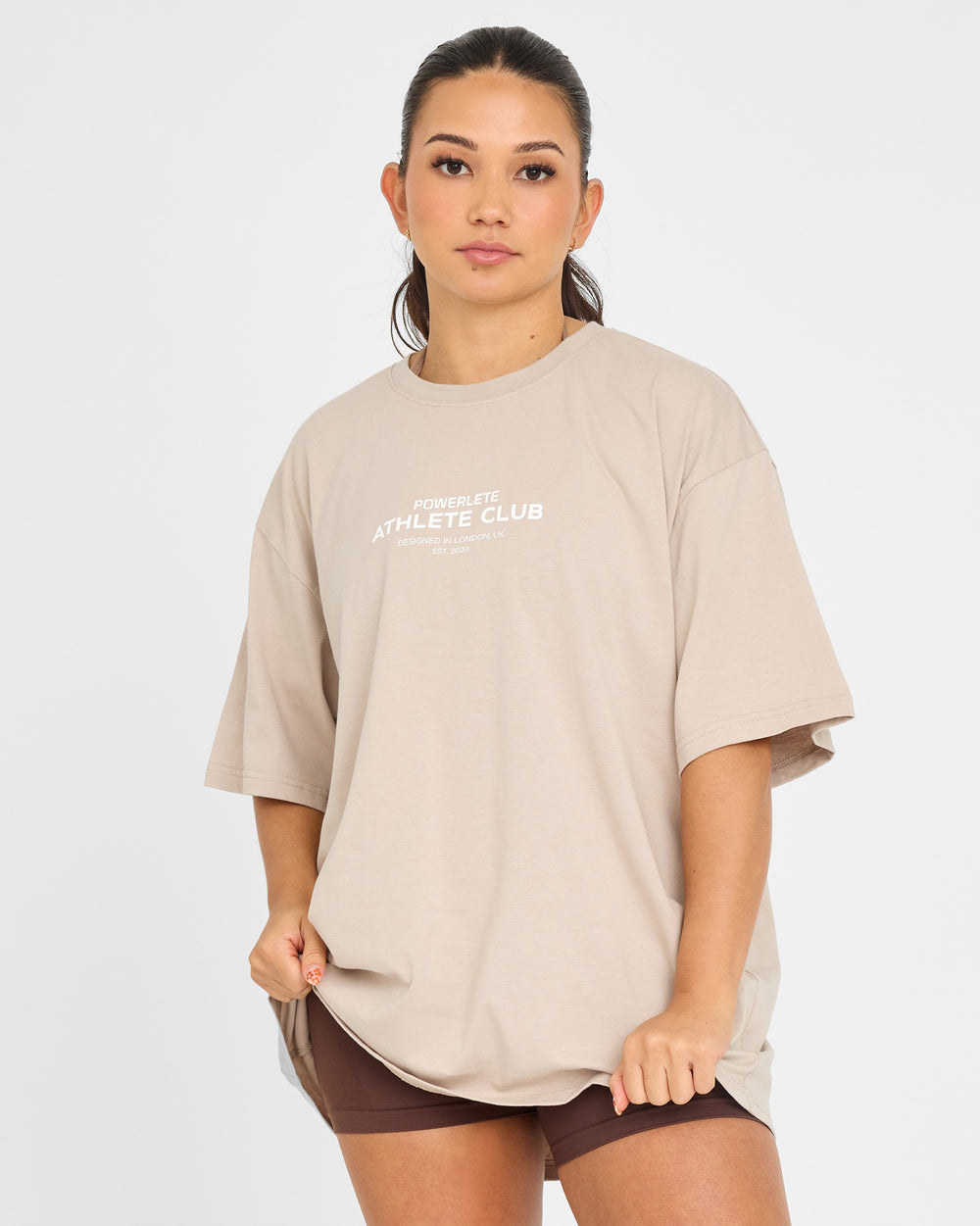 Athlete Club T-Shirt in Übergröße