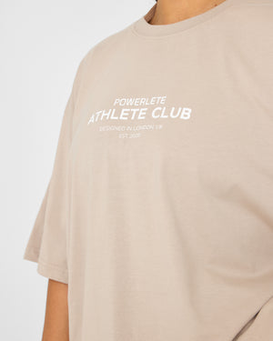 Athlete Club T-Shirt in Übergröße