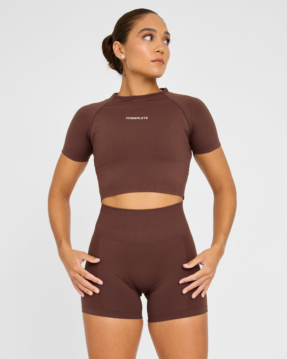 Evolve Sømløs SS Crop Top