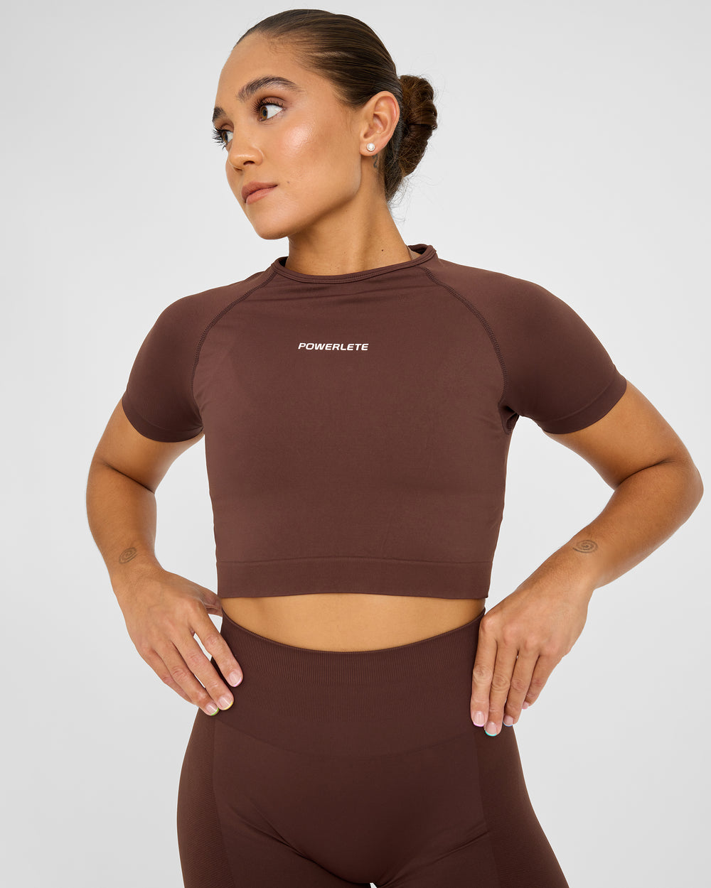Evolve Sømløs SS Crop Top
