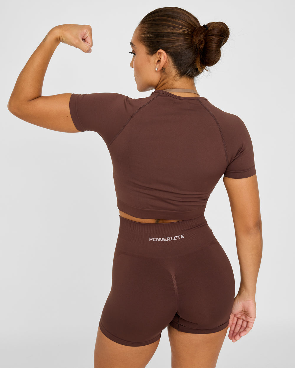 Evolve Sømløs SS Crop Top