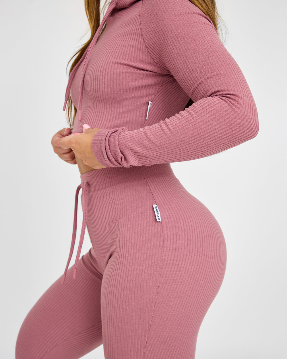 Felpa con cappuccio Lounge Cropped